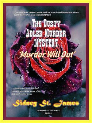 cover image of The Dusty Adler Murder Mystery
